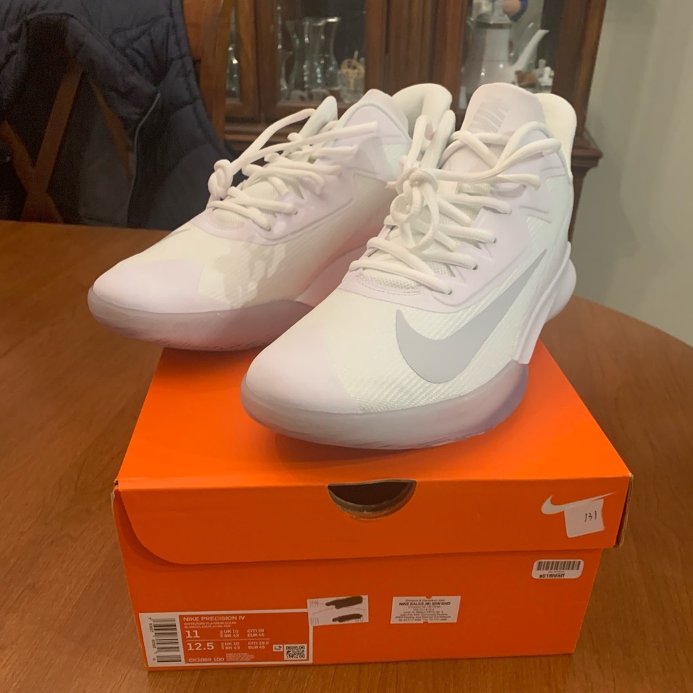 NWB Nike Mens Precision 4 ‘White Ice’ Size 11